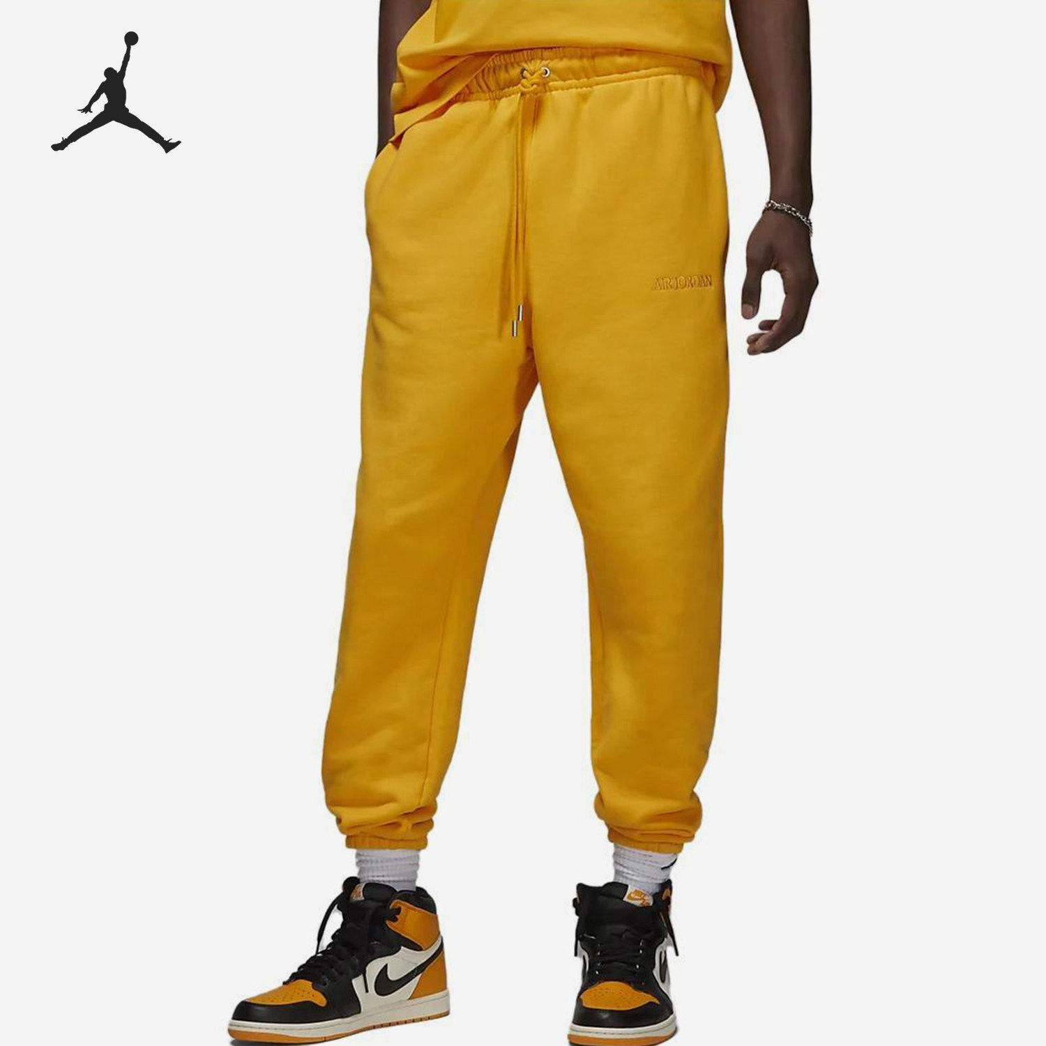 Nike耐克正品Jordan Wordmark男束脚轻便舒适运动裤FJ0696-739