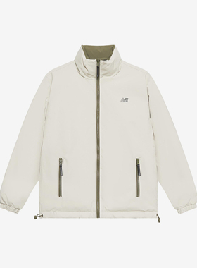 New Balance/NB正品冬季新款男女保暖拉链立领羽绒服AMJ44301-DRC