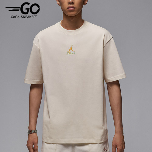 Nike/耐克正品JORDAN男士圆领休闲宽松耐穿透气短袖IM3354-047