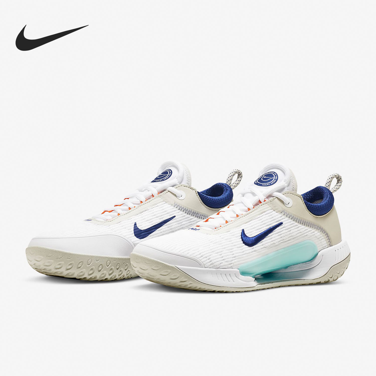 Nike/耐克正品Zoom Court NXT HC 男子硬地球场网球鞋 DH0219-141