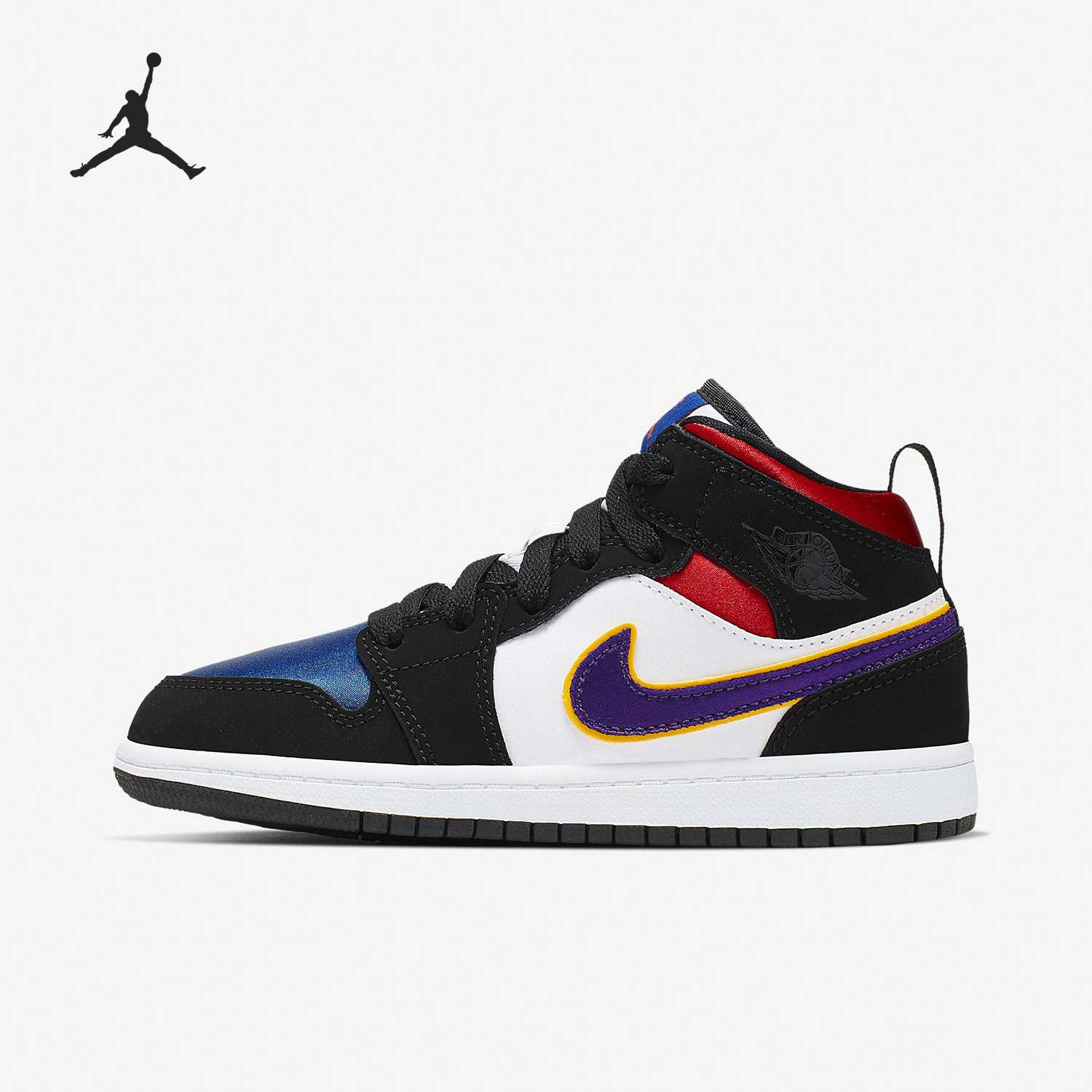 耐克小童时尚拼接运动篮球鞋