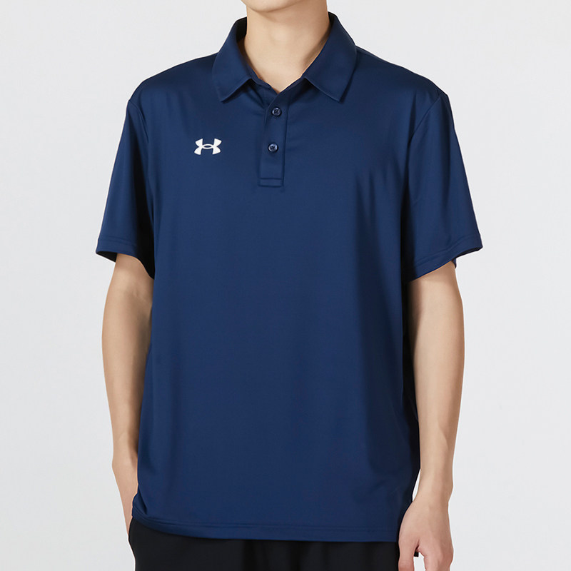 UA/安德玛正品运动男士复古户外健身训练短袖POLO衫22500524-408,运动服/休闲服装,运动POLO衫,淘宝优惠券,粉丝福利购,淘宝优惠卷