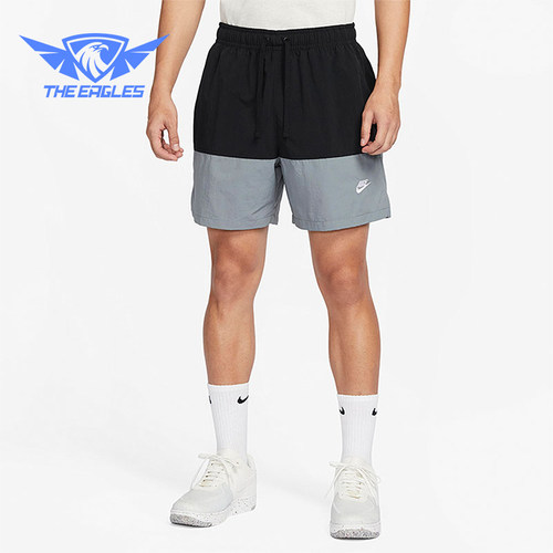 Nike/耐克正品新款男士时尚宽松透气经典梭织运动短裤FB7812-010