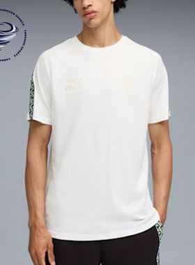 Puma/彪马正品2025秋季款男女运动针织透气休闲圆领短袖782609-24