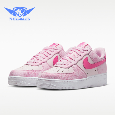 Nike/耐克正品AIR FORCE 1女士牛仔拼接经典休闲板鞋IR1974-663