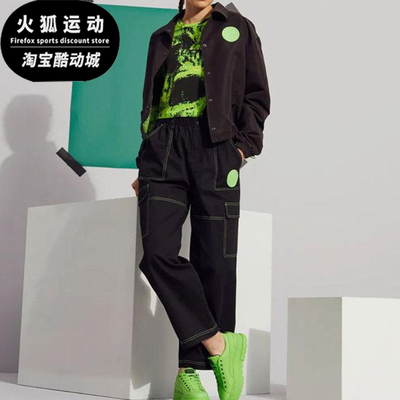 Puma/彪马正品SANTA CRUZ女士直筒工装休闲经典梭织长裤532248-01