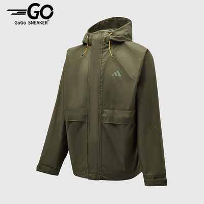 Adidas/阿迪达斯正品2026年新款男士宽松休闲梭织夹克外套KR2494