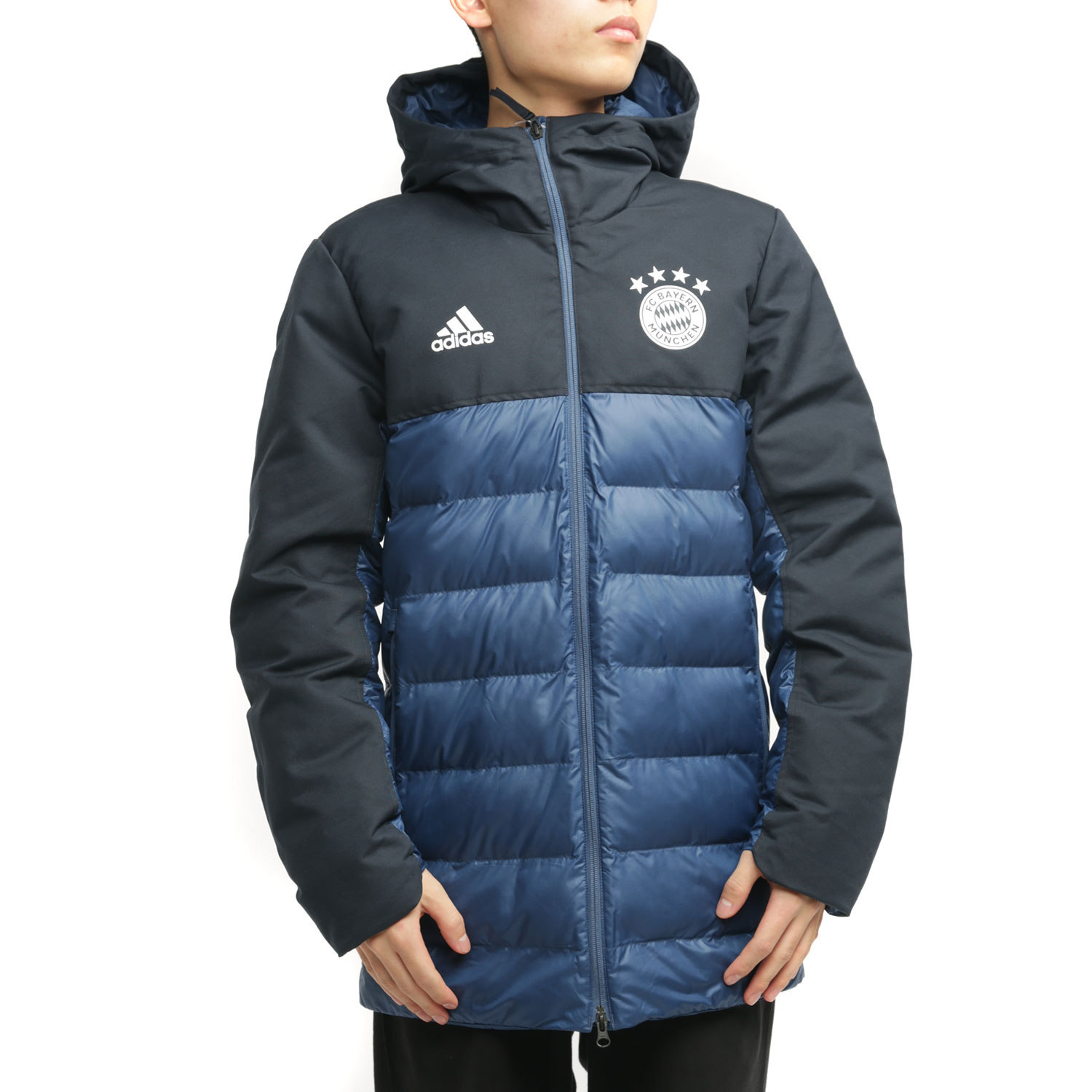 Adidas/阿迪达斯正品 冬季男子皇马足球训练运动棉服 DX8706