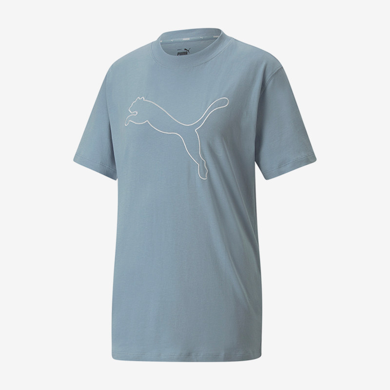 Puma/彪马正品夏季宽松女子透气圆领休闲跑步运动短袖673412,运动服/休闲服装,运动T恤,淘宝优惠券,粉丝福利购,淘宝优惠卷