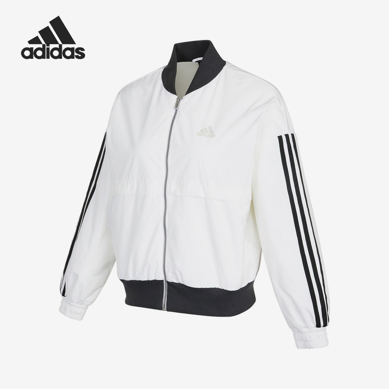 Adidas/阿迪达斯正品当季女子运动休闲棒球服夹克外套H09760