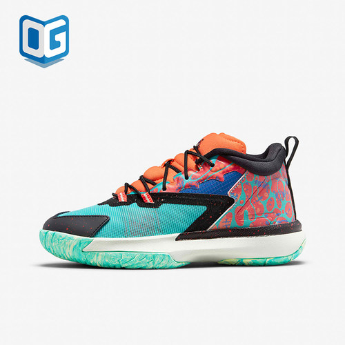 Nike/耐克正品Jordan Zion 1小童时尚缓震实战篮球鞋DC2024-800