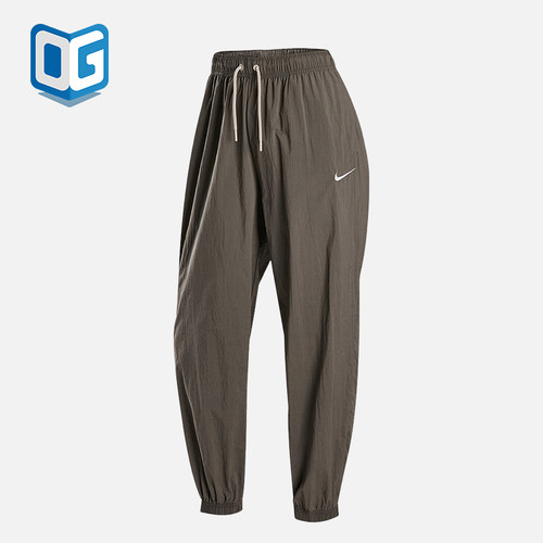 Nike/耐克正品OVERSIZE女士休闲轻薄运动经典梭织长裤IH0827-126