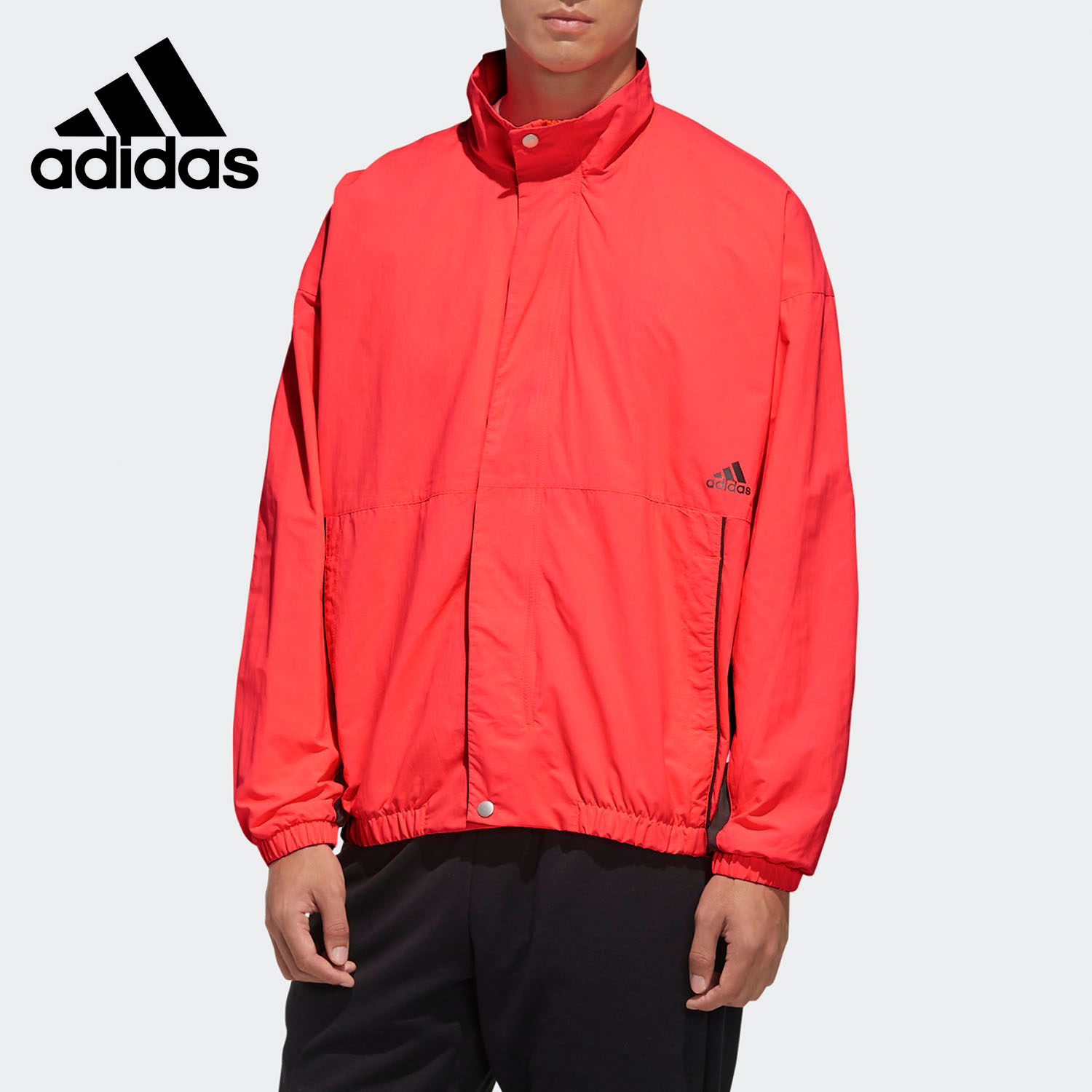 Adidas/阿迪达斯正品2021春季新款男子休闲运动服夹克外套 FM5458