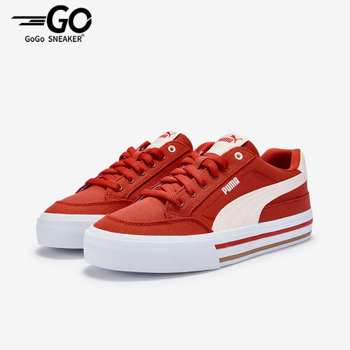 Puma/彪马正品COURT CLASSIC男女复古休闲低帮板鞋396353-38