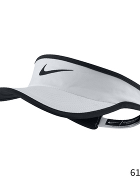 Nike/耐克正品 Y NK AROBILL FTHRLT VISOR 大童遮阳帽611816-100