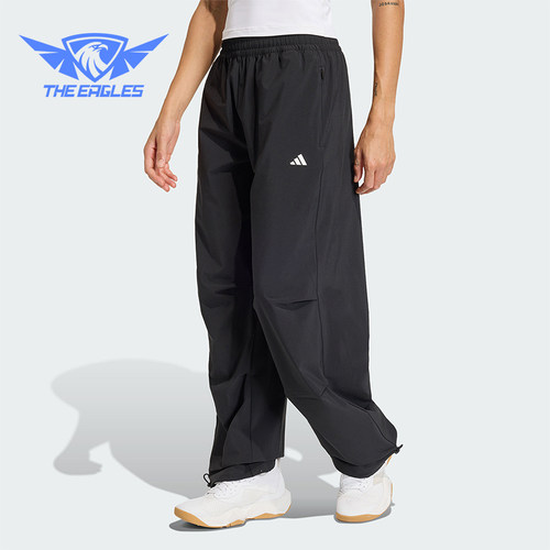 Adidas/阿迪达斯正品WE WOVEN PANT女士梭织运动经典长裤KS8563