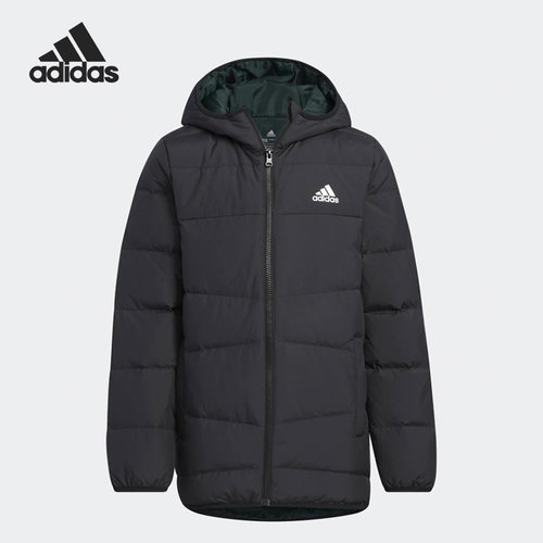 Adidas/阿迪达斯正品冬季新款大童运动保暖羽绒服外套HM5205