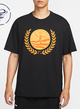 Nike/耐克正品2026年男士宽松简约休闲针织经典篮球T恤IH8563-045