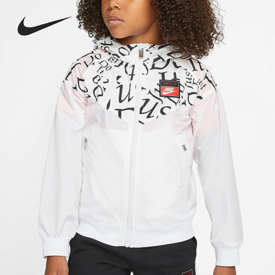 Nike正品小童连帽夹克外套