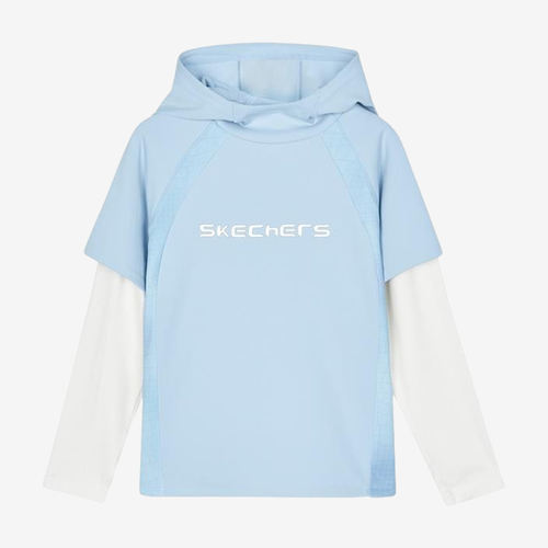 Skechers斯凯奇正品都市节拍系列儿童卫衣P324B010-00F5