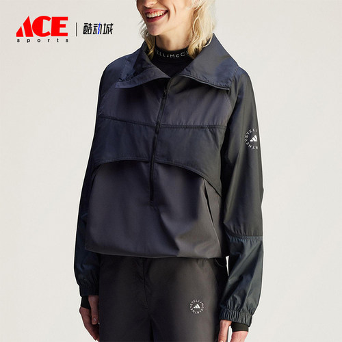 Adidas/阿迪达斯正品TN PO JKT女士保暖宽松运动套头卫衣JG1066