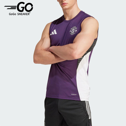 Adidas/阿迪达斯正品2025夏季款男士运动无袖训练足球背心JP3110