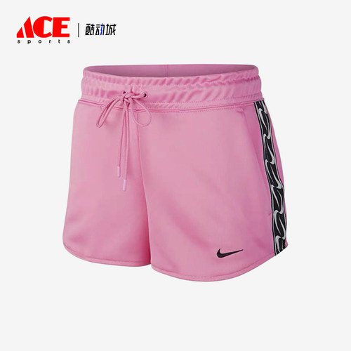 Nike/耐克正品刺绣抽绳系带运动直筒休闲舒适短裤CJ6318-610