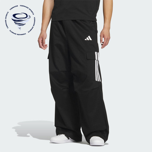 Adidas/阿迪达斯正品V M PARA PNT男士运动宽松三条纹长裤KF2749