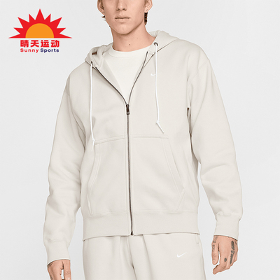 Nike/耐克正品Solo Swoosh男士加绒拉链连帽外套DR0403-072