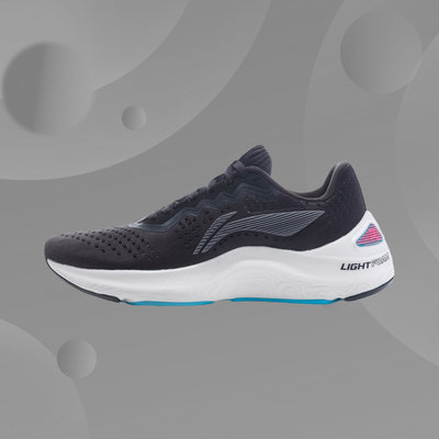 李宁正品防滑轻便女鞋透气舒适跑步鞋经典时尚减震运动鞋ARHQ068