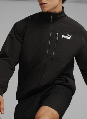 Puma/彪马正品春季新款男士宽松休闲梭织立领外套627117-01