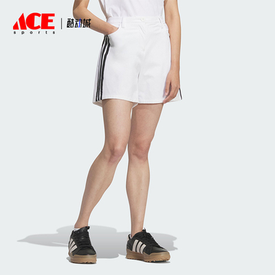 Adidas/阿迪达斯正品夏季女士简约防晒宽松高尔夫运动短裤KD7212