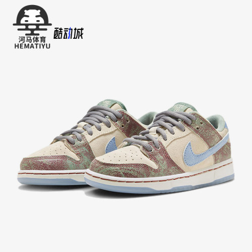 Nike/耐克正品Dunk SB小童耐磨复古低帮经典运动板鞋FQ8204-300