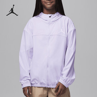 Nike/耐克正品JORDAN大童运动休闲宽松连帽外套HM4593-574