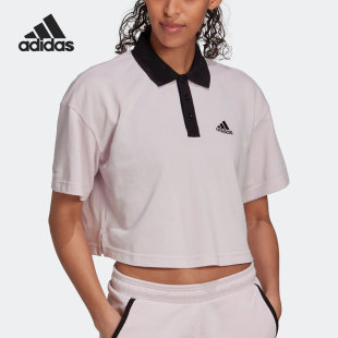 女子运动舒适休闲Polo衫 Adidas 新款 阿迪达斯正品 HZ4172 夏季