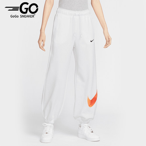 Nike/耐克正品Sportswear女士中腰针织透气经典长裤IF0394-100