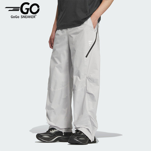 Adidas/阿迪达斯正品2025秋季款男士日常宽松运动梭织长裤KC2582