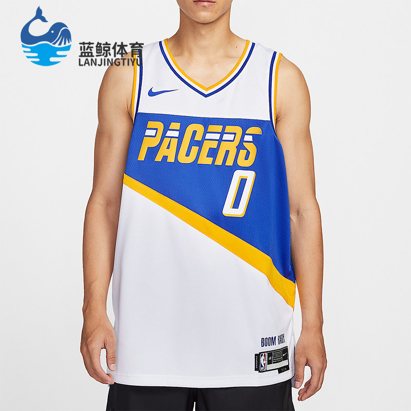 Nike/耐克正品2025男士耐穿V领套头透气篮球背心T恤HM5983-100