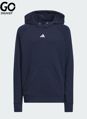 Adidas/阿迪达斯正品时尚透气新款大童透气连帽运动卫衣IU3511