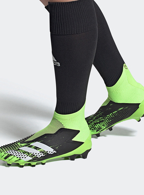 Adidas/阿迪达斯正品 Predator 20+ AG人草比赛男足球鞋 FW9762