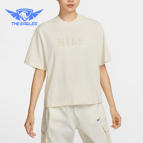 Nike/耐克正品Sportswear女士简约柔软宽松经典短袖T恤II0446-047