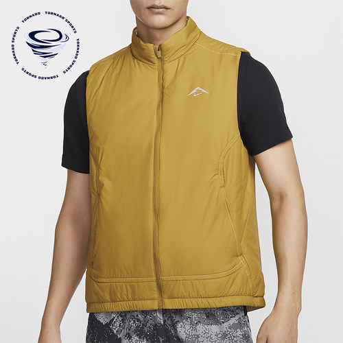 耐克男士拉链运动跑步马甲