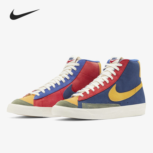 Nike/耐克BLAZER MID 77 VNTG 男子鸳鸯炫彩开拓者休闲板鞋DC9179
