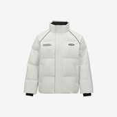 复古梭织短款 运动男女经典 立领羽绒服 斯凯奇正品 Skechers