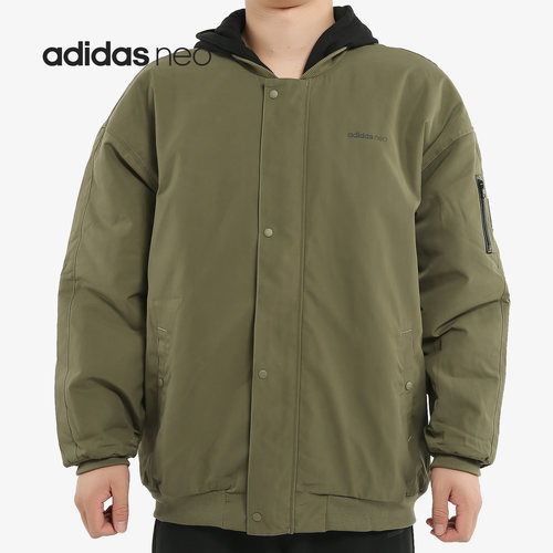 阿迪达斯neopadfk9942运动棉服