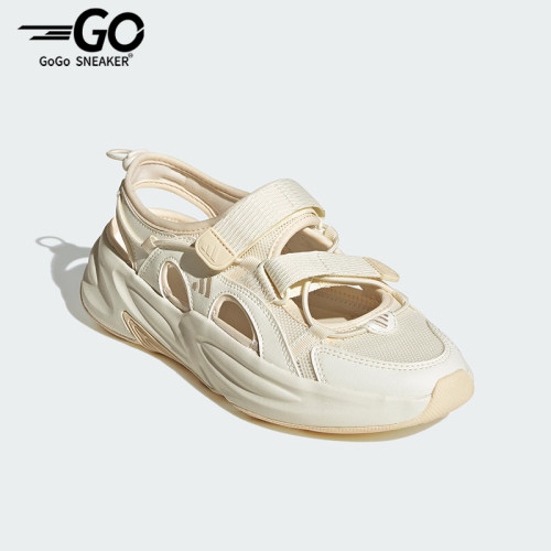 Adidas/阿迪达斯正品OZWAVE SANDAL男女经典透气厚底凉鞋JS4577