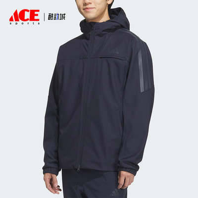 Adidas/阿迪达斯正品SL WARM JKT男士连帽训练户外运动外套KA1306