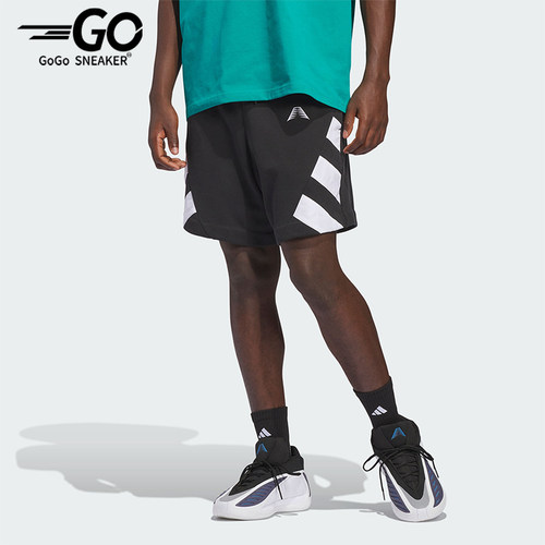 Adidas/阿迪达斯正品爱德华兹系列新款男篮球经典运动短裤JZ6996