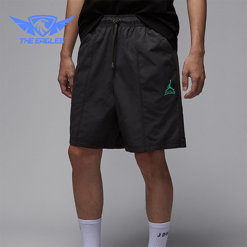 Nike/耐克正品JORDAN男士梭织缝线休闲经典透气短裤II0485-010