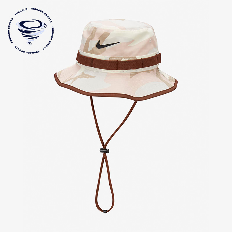 耐克正品男女印花遮阳渔夫帽